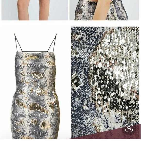 ⭐️THE ULTIMATE NYE DRESS by TOPSHOP ⭐️ 💵 Black Friday Reduced Price - Picture 6 of 6